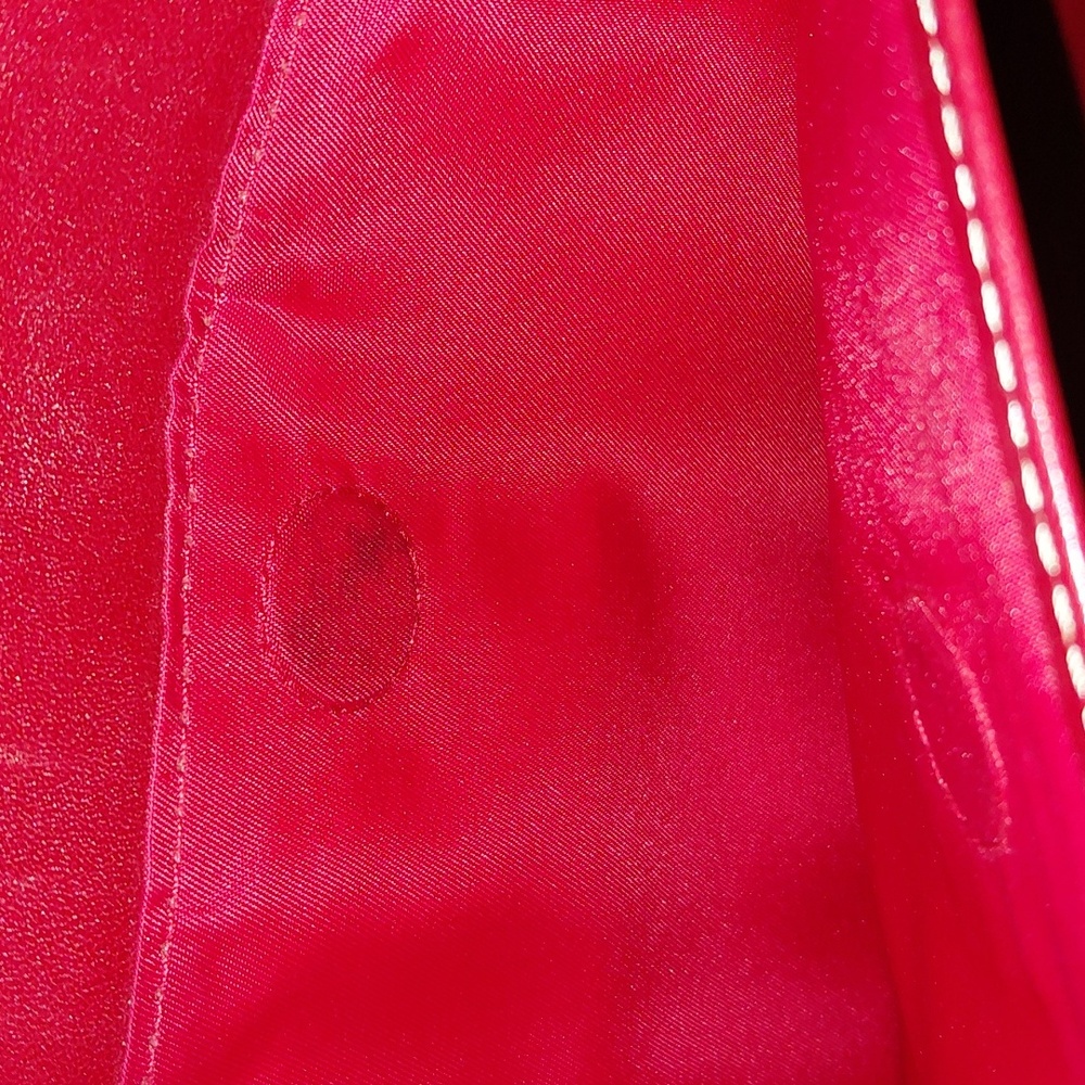 EUC Red Lodis Briefcase, Shoulder Strap & Handles, Pristine, See Note* - Picture 6 of 9